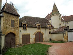 Maison Beurrier XVIe s., demeure de notable représentant le roi au bailliage.