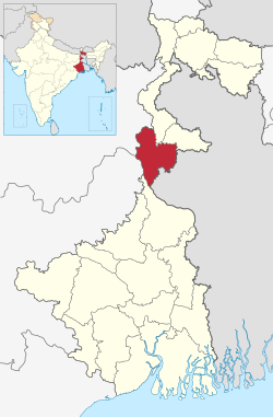 موقعیت بخش مالدا (هند) در نقشه