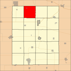 Map highlighting Auburn Township, Fayette County, Iowa.svg