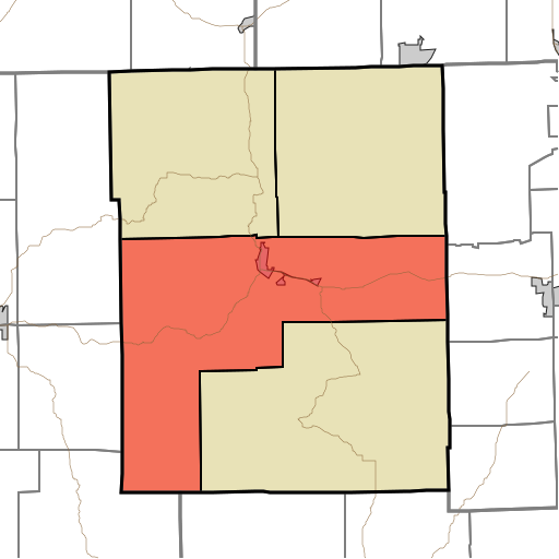 File:Map highlighting Washington Township, Brown County, Indiana.svg