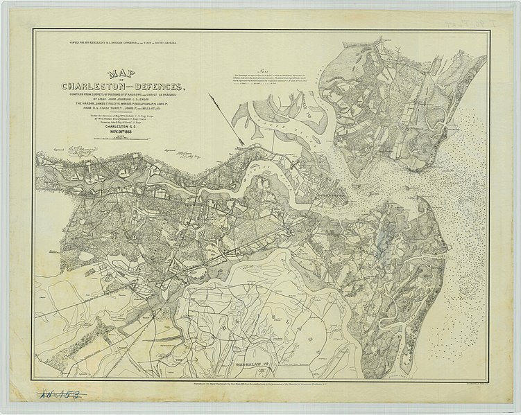 File:Map of Charleston and its Defences - NARA - 131043685.jpg