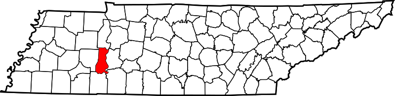 Fil:Map of Tennessee highlighting Decatur County.svg