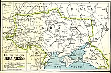 Lãnh thổ do Cộng hòa Nhân dân Ukraina yêu sách (1917–1920).