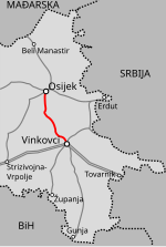 Thumbnail for Željeznička pruga Vinkovci – Osijek