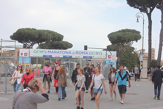 Maratona di Roma in 2018