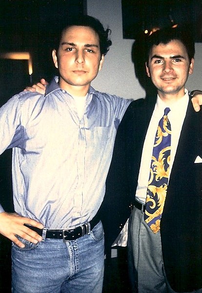 File:Marko Rakocevic and Dejan Stojanovic, Chicago, 1994.jpg