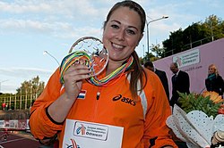 Melissa Boekelman at the 2011 European Athletics U23 Championships in Ostrava Melissa Boekelman 4.jpg