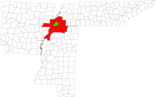 Memphis metropolitan area Combined statistical area in the United States