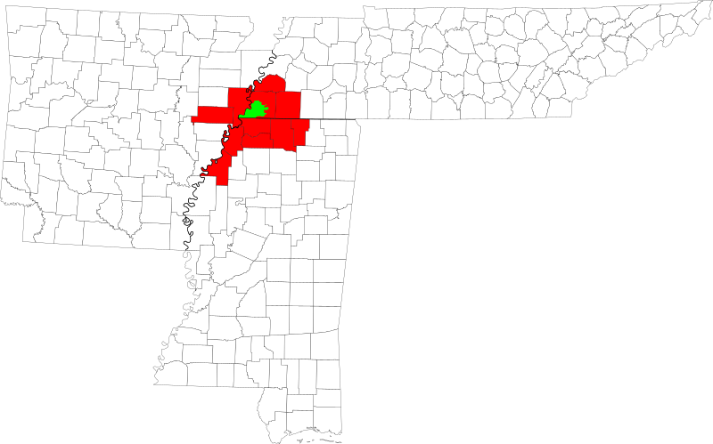 File:Memphis, TN-MS-AR Metropolitan Statistical Area.svg