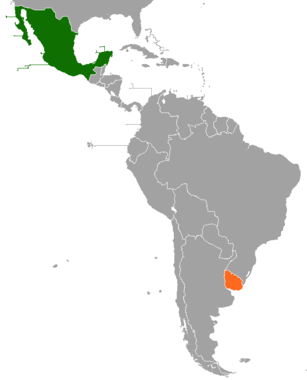 Mexico–Uruguay relations Diplomatic relations between the United Mexican States and the Eastern Republic of Uruguay