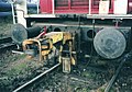 automatic shunting coupler for chain couplers in work position