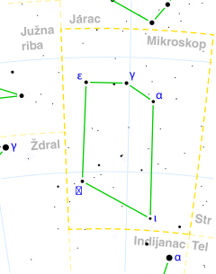 Microscopium constellation map-bs.svg