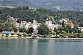 Deutsch: Strandbad Millstatt vom See aus gesehen