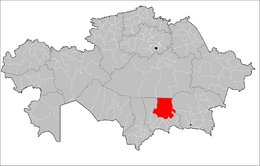 Distretto di Mojynqūm – Localizzazione