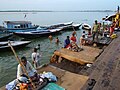 Morning at Varanasi ghats