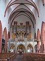 Das Innere der Stiftskirche von Mosbach
