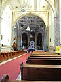 Central nave of church