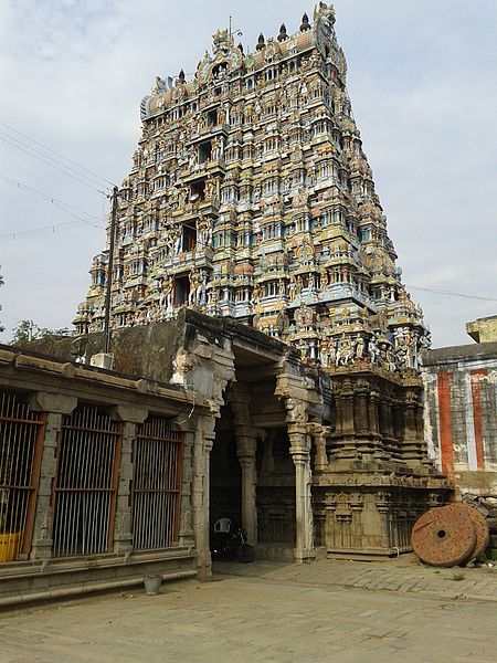 The Gopuram of Nellaiappar Temple