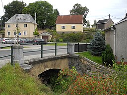 Untere Dorfstraße in Halsbrücke