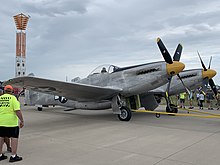 North American XP-82 Twin Mustang EAA AirVenture Oshkosh in 2019 North American XP-82 Twin Mustang 44-83887 EAA AirVenture Oshkosh 2019.jpg