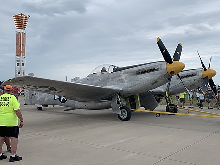 North American XP-82 Twin Mustang EAA AirVenture Oshkosh in 2019