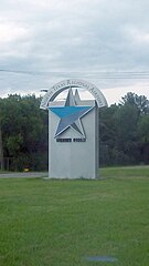 Front entrance sign at the North Texas Regional Airport North Texas Regional Airport.jpg