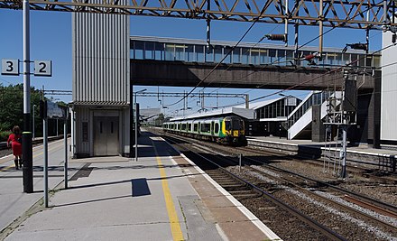 London Midland service at Northampton in 2012 prior to rebuilding.