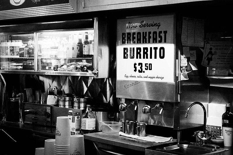 File:Now Serving Breakfast Burrito.jpg
