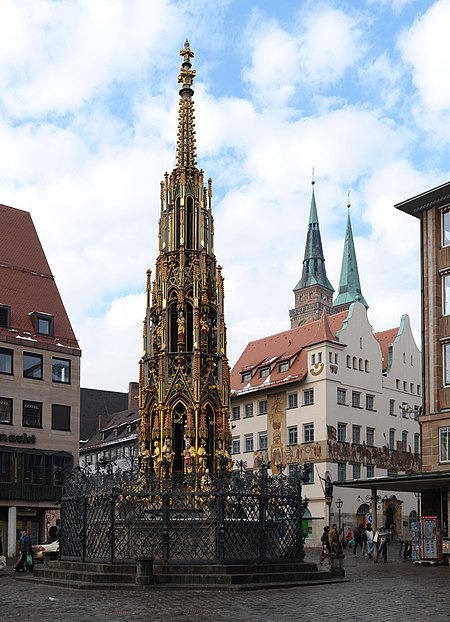 Nuernberg schoener Brunnen gp