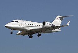 Bombardier Challenger 604 al Air Independence