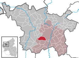 Oberstadtfeld - Harta