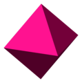 raumfüllendes Modell eines Oktaeders