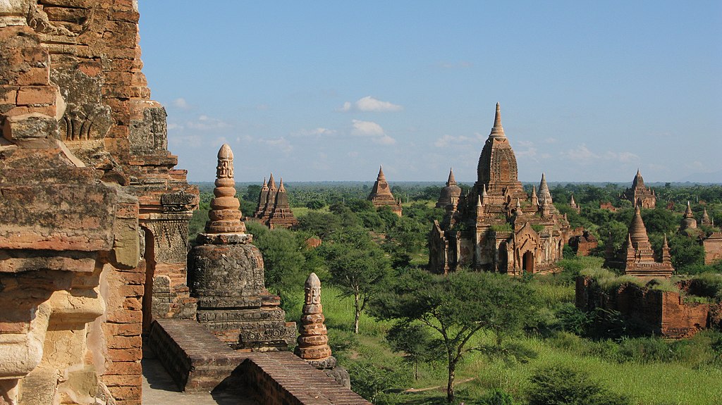 Old Bagan, Myanmar, Landscape of ancient Bagan city