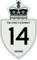 File:Ontario King's Highway 14.svg