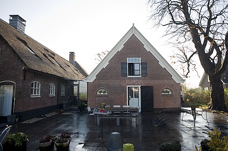 Overzicht van de achtergevel - Zoeterwoude-dorp - 20426157 - RCE.jpg