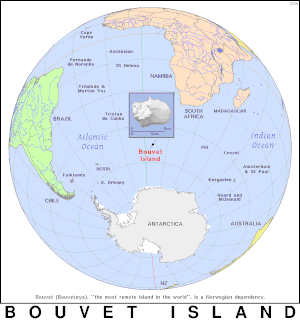 Bouvetinsel: Onbewunnt Vulkaninsel am Südatlantik