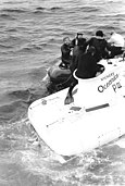The rescue of crew of Pisces III in the Irish Sea