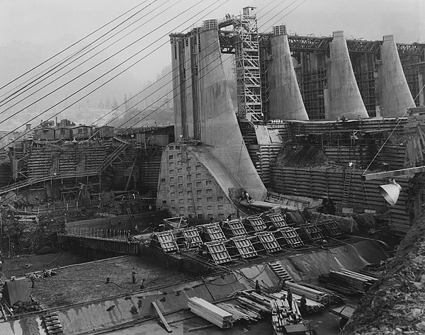 Public Works Administration Project Bonneville Dam