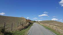 Panorama nei dintorni di Borghi.