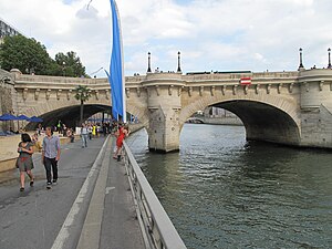 Voie Georges-Pompidou: Caractéristiques, Origine du nom, Historique