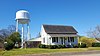 Pelzer Manufacturing Company and Mill Village Historic District Pelzer Mill House and Water Tower.jpg