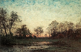 Paysage français, 1878.