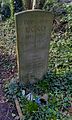 The grave of Peter Ucko in the eastern end of Highgate Cemetery.