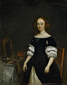 Petronella de Waert, retratada por Gerard ter Borch el Joven.