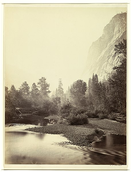 File:Photograph, Mount Starr King and Glacier Point, Yosemite, 1861–66 (CH 18490473).jpg