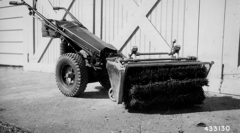 File:Photograph of Gravely Tractor and Broom Attachment - NARA - 2129598.tif