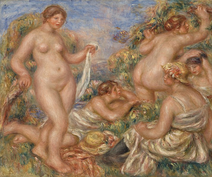 File:Pierre-Auguste Renoir - Composition, Five Bathers (Composition, cinq baigneuses) - BF902 - Barnes Foundation.jpg