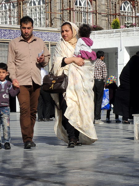 File:Pilgrims and People around the Holy shrine of Imam Reza at Niruz days - Mashhad - Khorasan - Iran 075.JPG