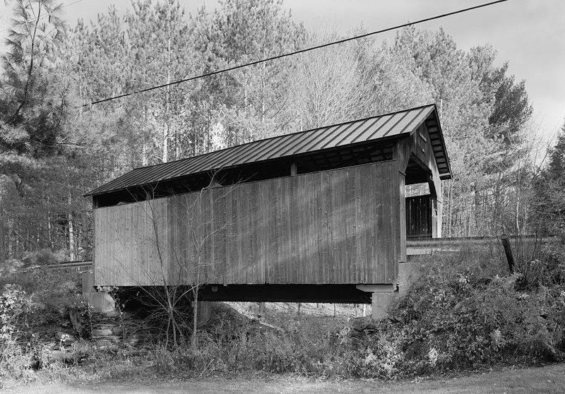 File:Pine Brook Bridge, Spanning Pine Brook on Town Highway 3, Fayston (Washington County, Vermont).jpg