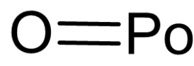 Representación de la estructura química.